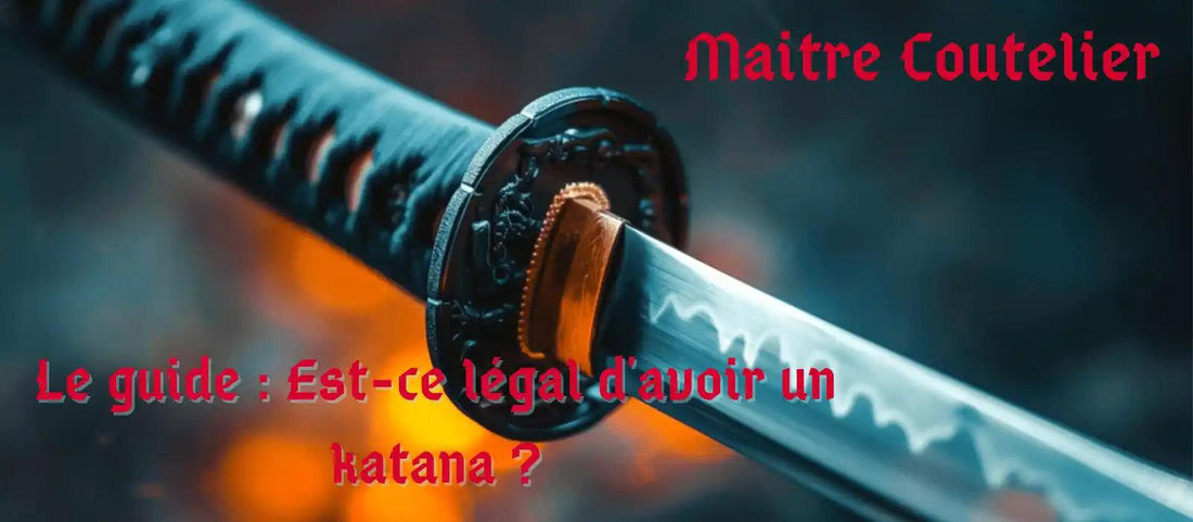 Le guide : Est-ce légal d'avoir un katana ?