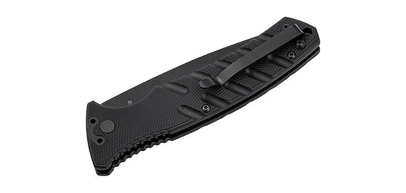 Couteau automatique boker Large Strike Grivory Black