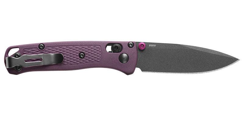 Couteau benchmade mini bugout violet