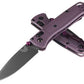 Couteau benchmade mini bugout violet