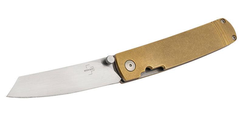 Cuchillo boker Tenshi de latón