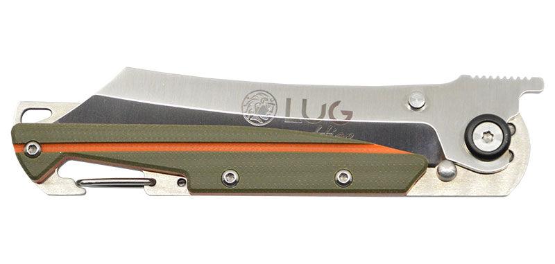 Cuchillo Higonokami lug SP3S caqui naranja