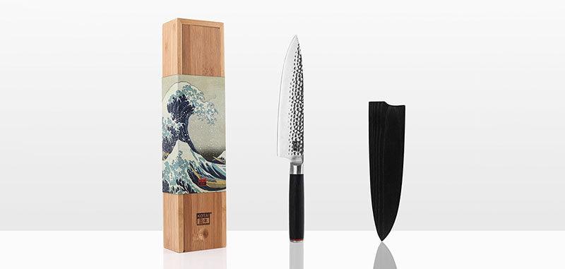 Couteau japonais de cuisine Guyto conçu par Kotai