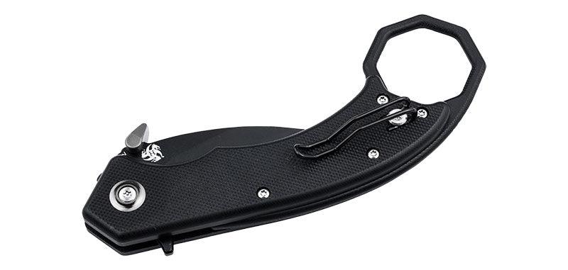 Couteau karambit noir boker plus