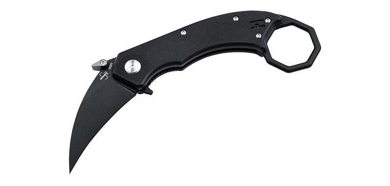 Couteau karambit noir boker plus