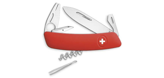 Couteau suisse tick tool rouge