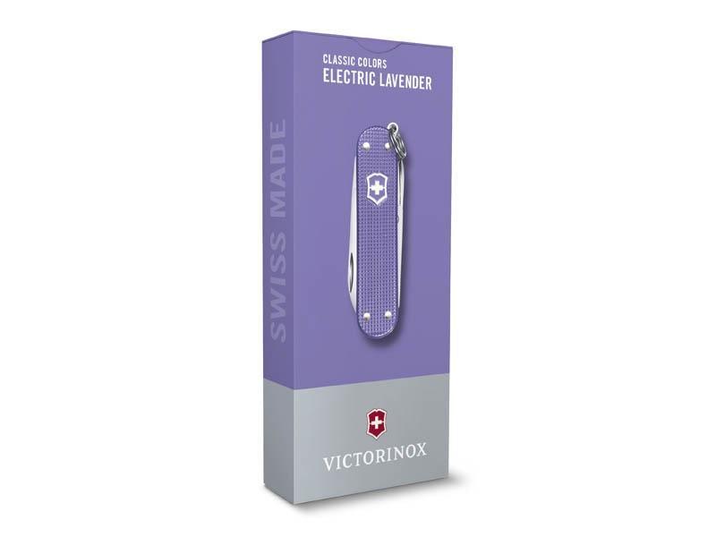 Couteau victorinox classic alox electric lavender 58mm