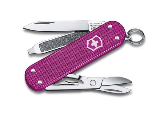 Couteau victorinox classic alox flamingo party 58mm