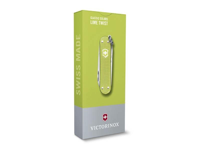 Couteau victorinox classic alox lime twist 58mm