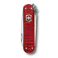 Couteau victorinox classic precious alox iconic rouge 58mm