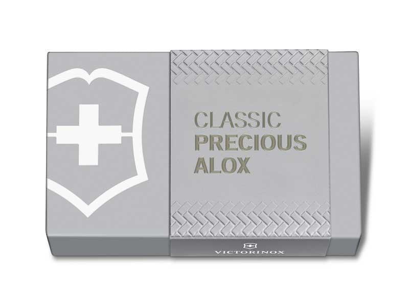 Couteau victorinox classic precious alox infinite grey 58mm