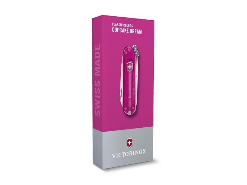 Couteau victorinox classic translucide cupcake dream 58mm