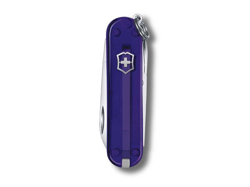 Couteau victorinox classic translucide persian indigo 58mm