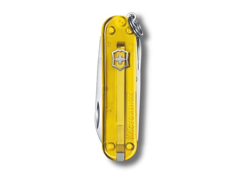 Couteau victorinox classic translucide tuscan sun 58mm