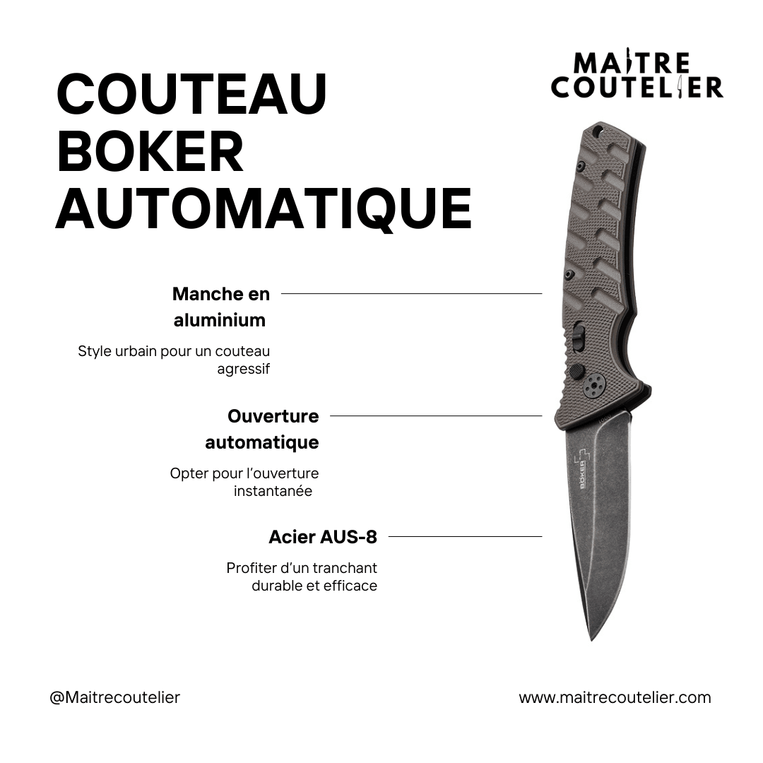 CUCHILLO BÓKER AUTOMÁTICO