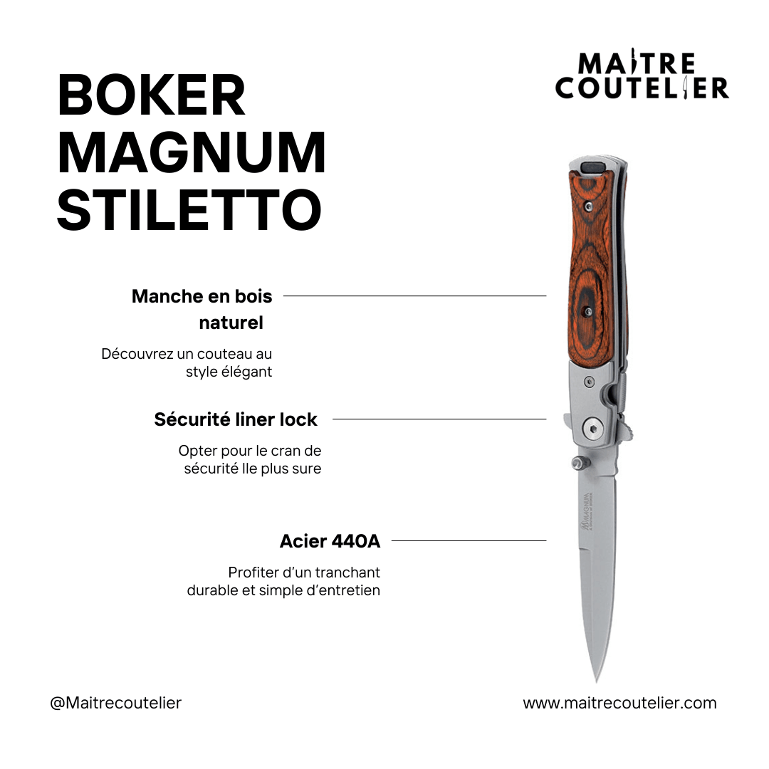 STILETTO BOKER MAGNUM