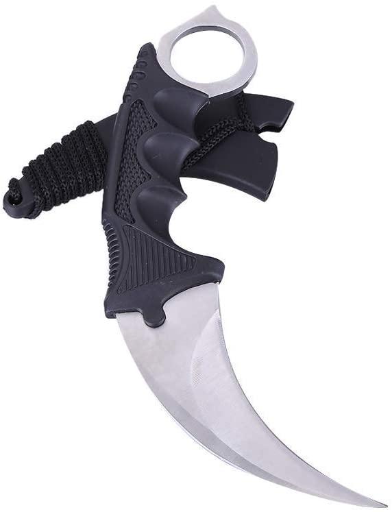 Couteau karambit noir 