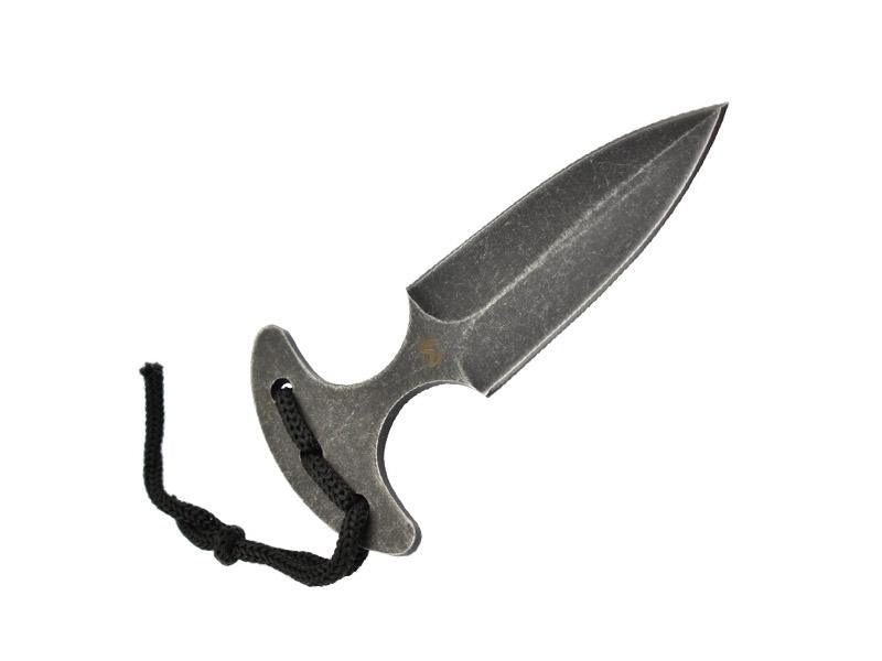 Couteau push dagger blackwash