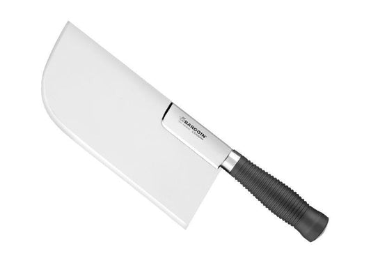 Feuille de boucher renforcee 24cm inox